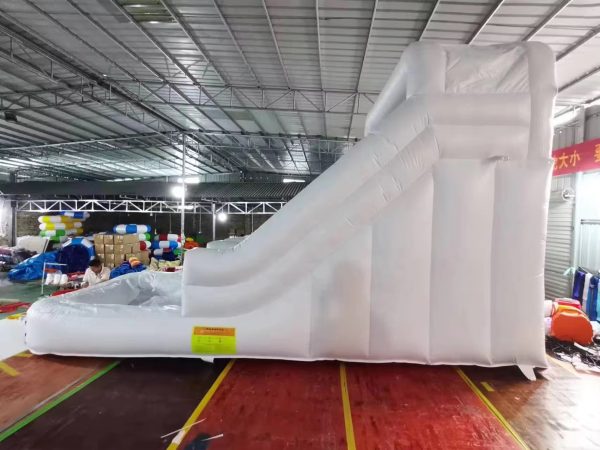 7m*4m*5m white inflatable water slide - Image 3