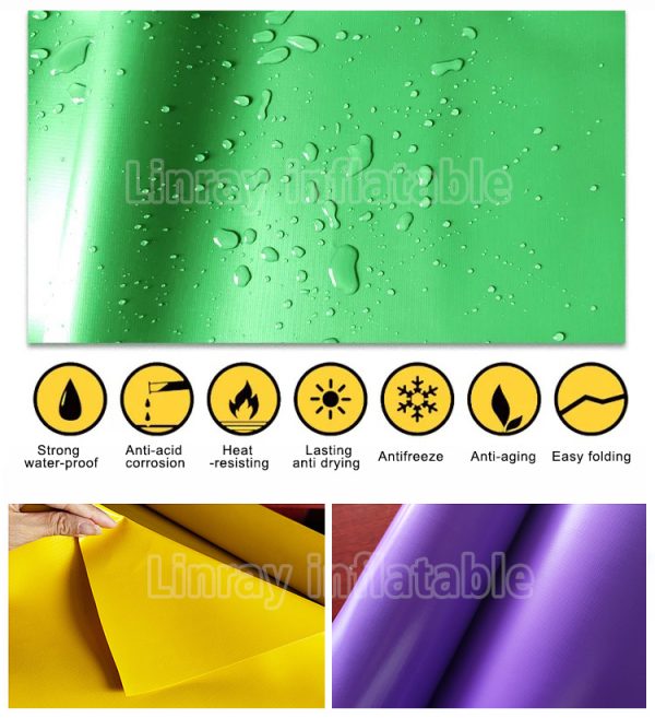 High quality PVC 9m wide inflatable finish&Start arch - Image 6