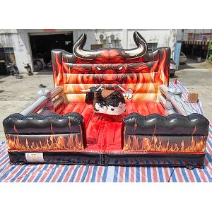 Angry Bull inflatable mechanical bull game