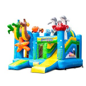 Seaworld inflatable jumping combo castle for kids