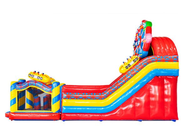 4 in 1 Rollercoaster Dry/Wet inflatable slide - Image 2