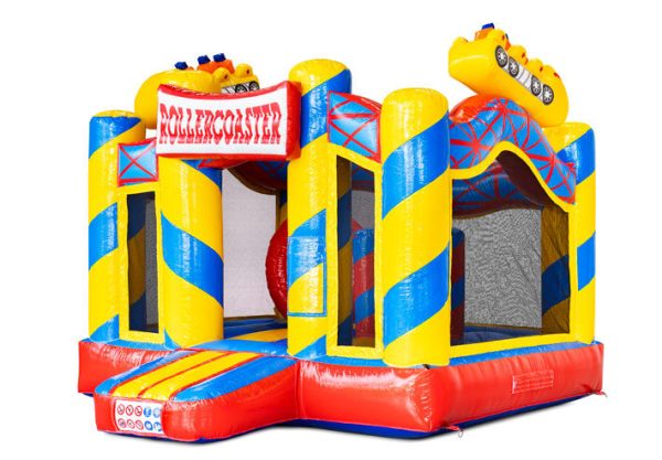 4 in 1 Rollercoaster Dry/Wet inflatable slide - Image 7