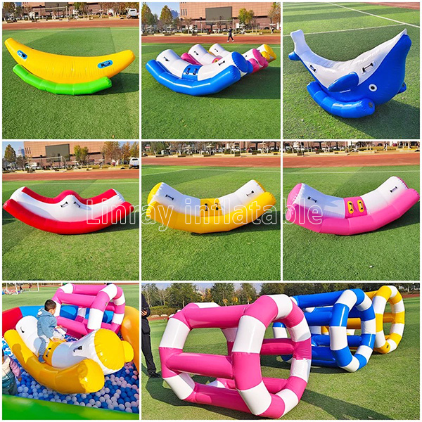 2m kids size Inflatable seesaw - Image 4