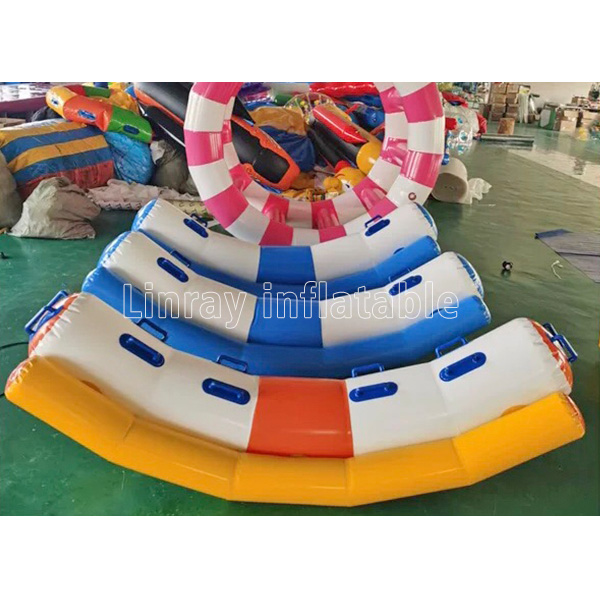 2m kids size Inflatable Banana seesaw - Image 4