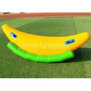 2m kids size Inflatable Banana seesaw